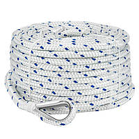 Веревка Polyester braided anchor rope 8mm*30m