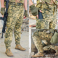 Штани тактичні Грифон піксель ЗСУ ріпстоп (вафелька) демісезон