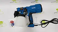 Краскопульт электрический Makita AH550L в комплекте 3 форсунки 1,8/2,5/3мм