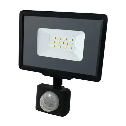 Світлодіодний прожектор BIOM 10W S5-SMD-10-Slim+Sensor 6200К 220V IP65 с