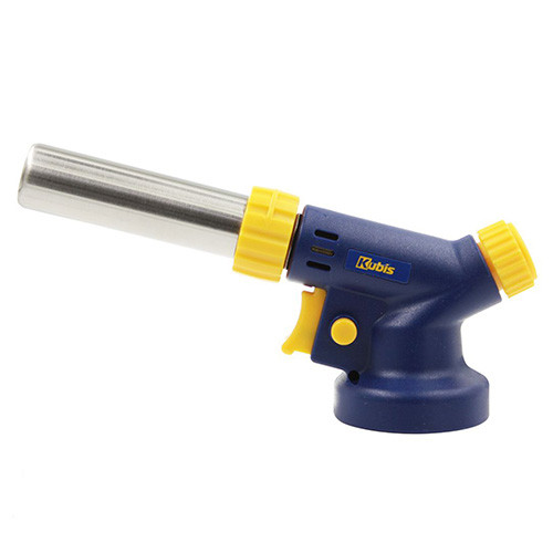 Газовий пальник сопло 20 мм, 1300 °С, п'єзопідпал туристичний Kubis 01-07-0109 ручний