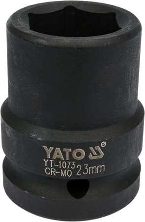 Головка торцева шестигранна ударна 3/4" (М=23 мм/L=50 мм) YATO YT-1073 (Польща), фото 1