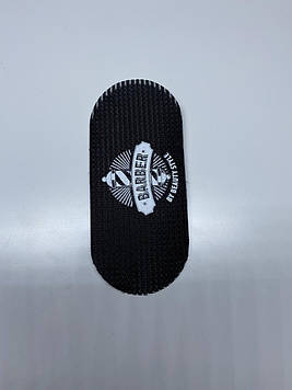 Затискач-фіксатор для волосся Tru Barber чорний, 2 шт (403322-BK)