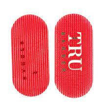 Затискач-фіксатор для волосся Tru Barber червоний, 2 шт (403322-RED)