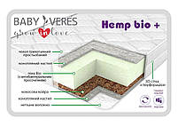 Матрац для новонародженого Baby Veres Hemp bio+ 120х60х12 см, фото 3