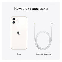 Смартфон Apple iPhone 12 mini 128GB White (MGE43)  Б/У, фото 3