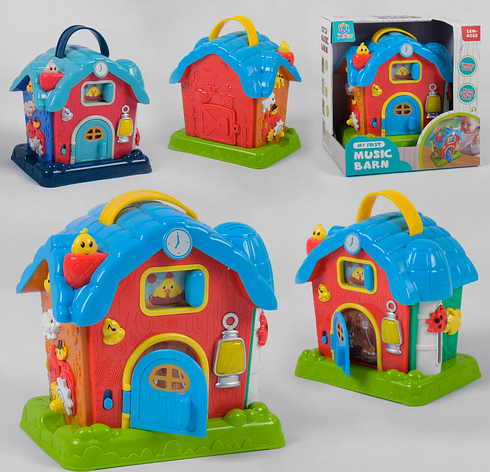 Музичний сортер JOY TOY Теремок, фото 1