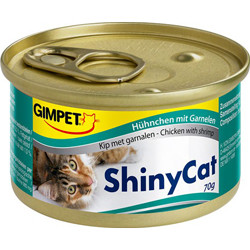 Консерви Gimpet ShinyCat з куркою та креветками для котів 70 г.
