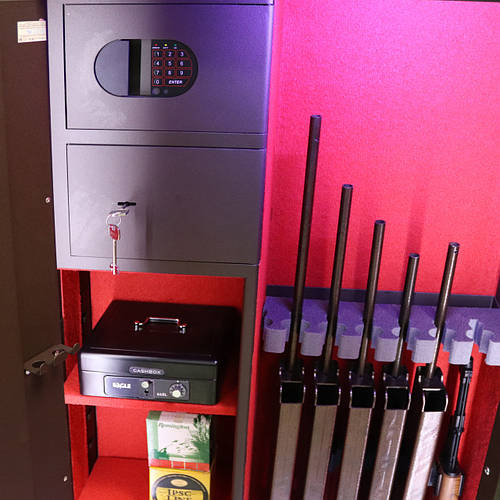 Купить Сейф для оружия на 7 ед. GG.700.E BROWN, цена 69990 грн — Prom ...