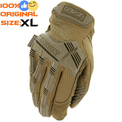Тактичні рукавиці Mechanix M-Pact® Coyote, розмір XL, артикул MPT-72-011