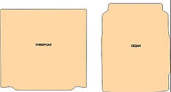 Килимок в багажник BMW 5-серія (F10 F11) з 2010-2013 рр.