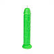 Свічка LOVE FLAME - Dildo Roma Green Fluor, CPS03-GREEN, фото 3