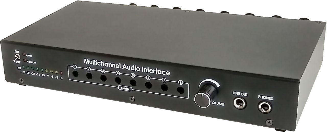 Багатоканальний аудіо інтерфейс , мікшер SRS Femida Audio Interface 8U MKII