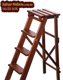 Драбинки дерев'яні, декоративні драбинки від виробника Україна