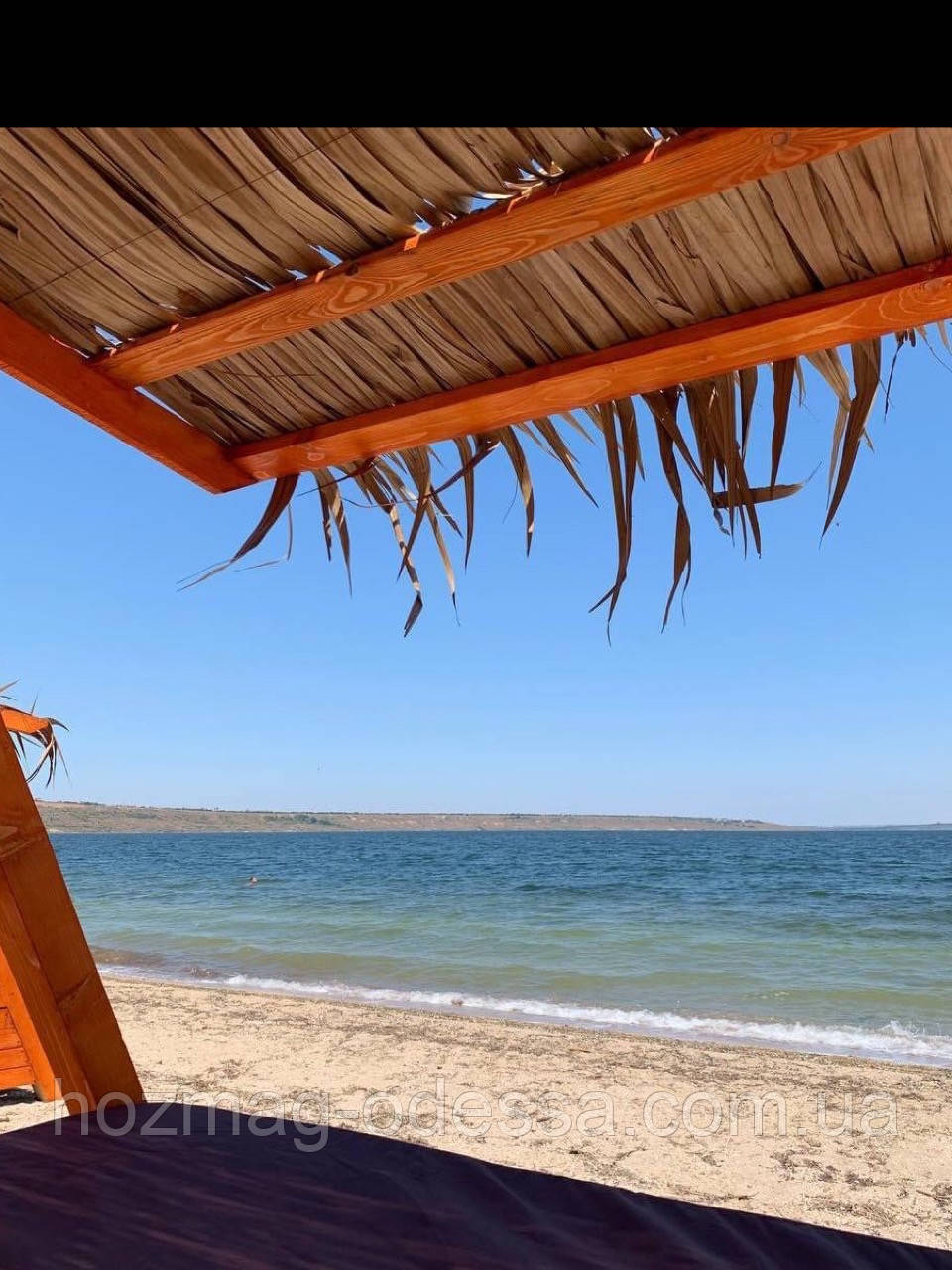 Планшет із листя кокосової пальми з поліпропіленовою стрічкою