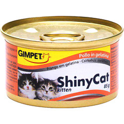 Консерви Gimpet ShinyCat Kitten з куркою для кошенят, 70 г.