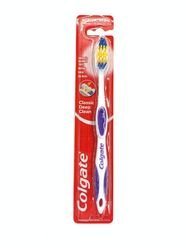 Зубная щетка Colgate Medium Classic Deep Clean - фото 1 - id-p1646075335