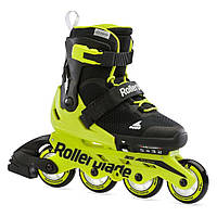 Ролики дитячі Rollerblade Microblade Black Neon Yellow 2024 (Черно-желтый неон, 28-32)