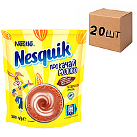 Ящик Какао-напиток Nestle Nesquik Opti-Start быстрорастворимый 380 г (в ящике 20шт)