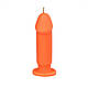Свічка LOVE FLAME - Dildo S Orange Fluor, CPS04-ORANGE, фото 2