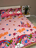 Постільна білизна підліткова Бязь Троллі, фото 2
