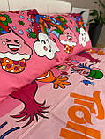 Постільна білизна підліткова Бязь Троллі, фото 5