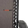 Крісло шезлонг розкладний Homart ZGC-001 120 кг сірий + підстаканник (9521), фото 9