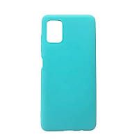 Чохол Fiji Soft для Samsung Galaxy A03s (A037) силікон бампер блакитний