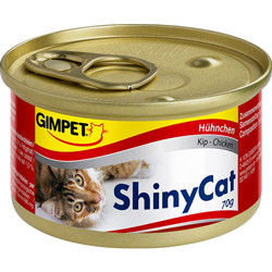 Консерви Gimpet Shiny Cat з куркою для котів 70 г.