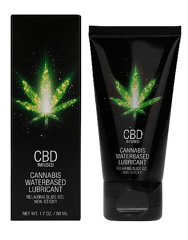 Універсальний лубрикант Shots-CBD Cannabis Waterbased Lubricant, 50 ml, фото 1