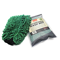 Рукавица синельная для мойки авто - MaxShine Micro Chenille Wash Mitt зеленый (1120003G)