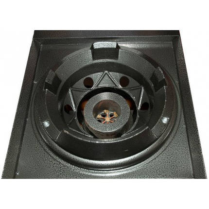 Газова плита 30 кВт ATLAS чавунний таганок із п'єзопідпалом, фото 3