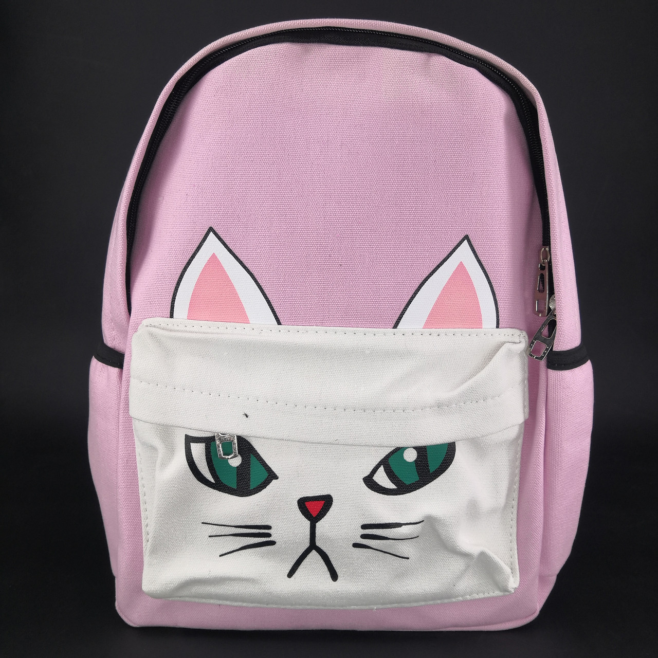 Уцінка Рюкзак рожевий Котик жіночий міський