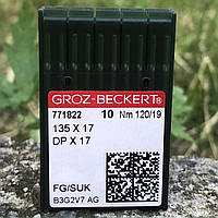 Иглы для швейной машины Groz Beckert DP-17 № 120