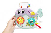 Брязкальце "Hola" (тріскачка, шелестячий елемент, пальчиковий лабіринт, в коробці) E 268