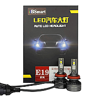 Автолампы LED BSmart E19 диод CSP H11 H8 H9 H16 10000Лм 90Вт 6000K 12В Canbus