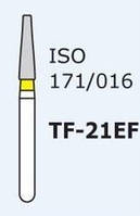 Стоматологический бор TF-21EF желтый конус с плоским кончиком, Sharp