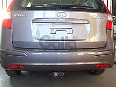 Оцинкований фаркоп на Hyundai I30 універсал 2006-2012 без демонтажу бампера Швидкознімний автомат на ручці