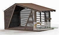 Современная беседка 6,0х3,0м Modern Gazebo 09 от производителя Thermowood Production