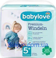 Підгузки преміум-класу babylove premium-windeln juniorplus "5+", 11-18 кг, 34 шт. (Німеччина)