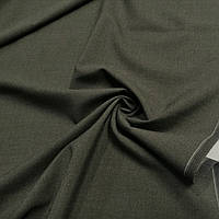 Ткань костюмная шерсть с лавсаном серая лоскут