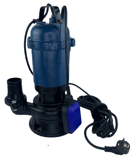 Фекальний насос чавунний корпус з подрібнювачем та насічками 1,1 кВт FORWATER Польща