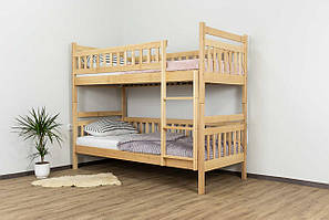 Двоярусне дерев'яне ліжко "Том і Джеррі" від Дрімка (різні розміри і кольори)