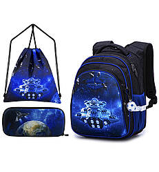 Рюкзак шкільної для хлопчиків SkyName R2-192 Full Set