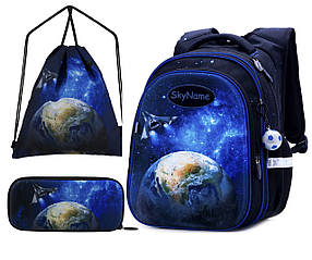 Рюкзак шкільний для хлопчиків SkyName R1-021 Full Set