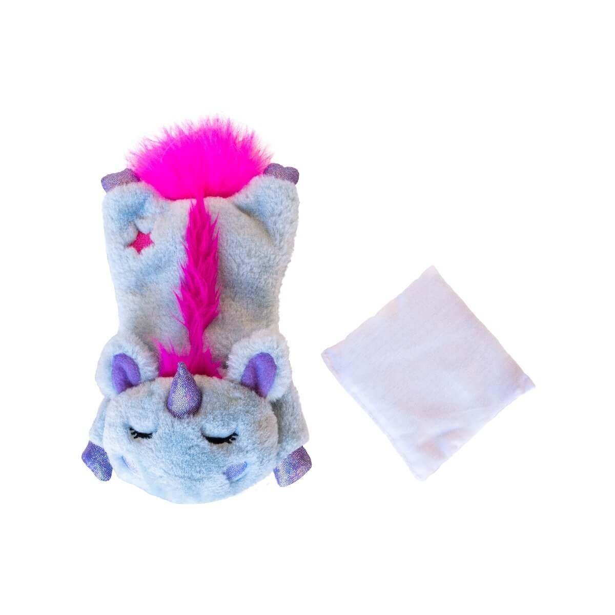 Іграшка для котів Petstages Cuddle Pal Unicorn (Подушка Єдиноріг) блакитний 28х15х9,5см  (pt67832)
