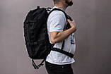 Тактичний рюкзак 40л Стохід Чорний, фото 8