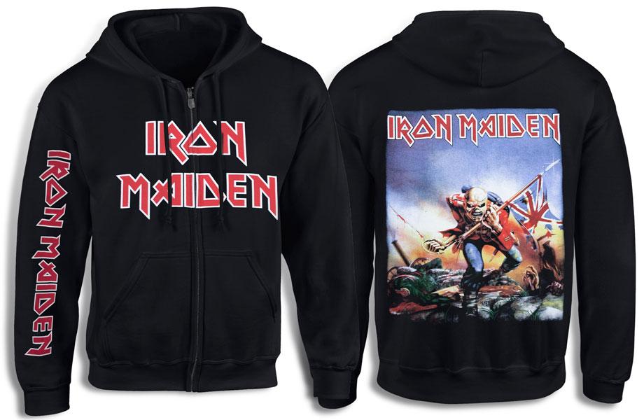 Толстовка на змійці IRON MAIDEN The Trooper