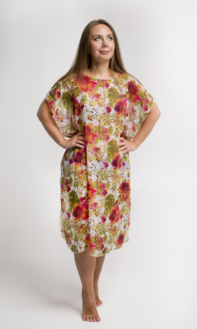 Тунка літня шифонова жіноча парео Касабланка, фото 1