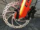 Гірський велосипед рама 19" обладнання Shimano 21 швидкість гідравлічні гальма Logan Crosser Solo 29", фото 8